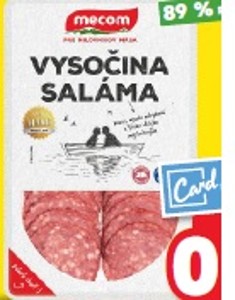 Mecom Vysočina saláma