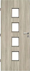 VOSTER FALCOVÉ INTERIÉROVÉ DVERE ARUBA 4/4, LAKOVANÉ, DUB ŠKANDINÁVSKY, 80 Ľ1