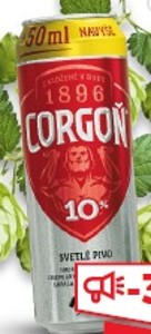 Corgoň Svetlé pivo