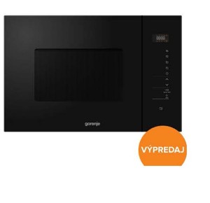 Vstavaná mikrovlnná rúra Gorenje Superior BMl251SG3BG Čierna