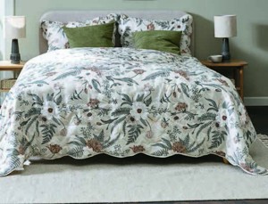 Prikrývka na posteľ STORKLOKKE