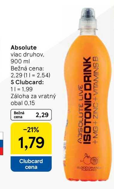 Absolute viac druhov 900 ml 