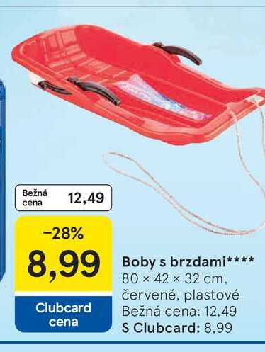 Boby s brzdami 80 x 42 x 32 cm