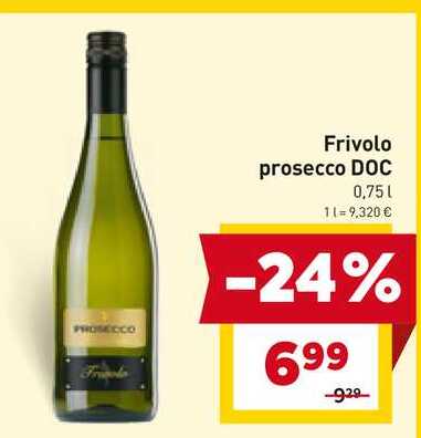 Frivolo prosecco DOC 0,75l