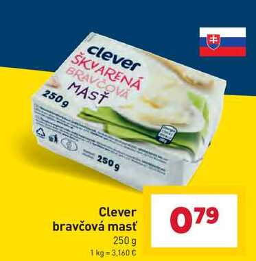 Clever bravčová masť 250 g 