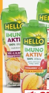 Hello Imuno aktiv Šťava 100 %