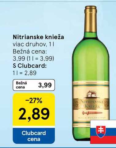 Nitrianske knieža viac druhov 1l