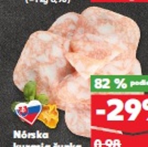 Nórska kuracia šunka