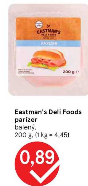 Eastman's Deli Foods parizer balený 200 g