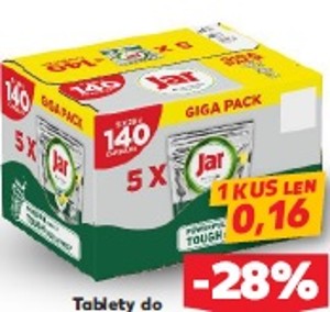 Jar Tablety do umývačky