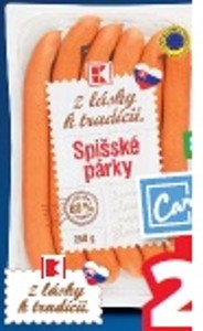 Z lásky k tradícii Spišské párky