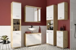 Kúpeľňový program AMANDA - Vysoká skriňa