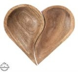 Servírovacia miska srdca