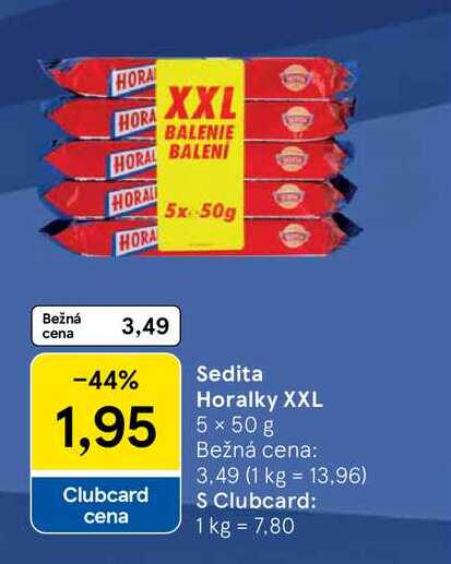 Sedita Horalky XXL 5 x 50 g
