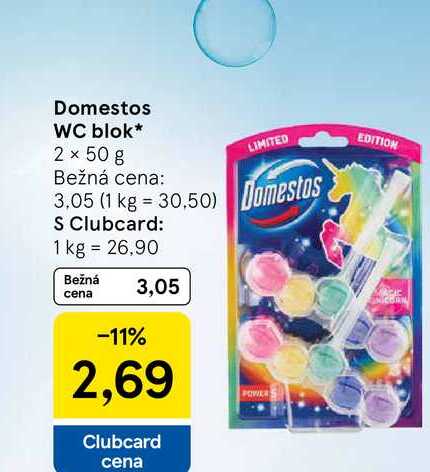Domestos WC blok 2 x 50 g 