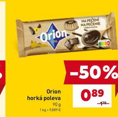 Orion horká poleva 90 g 