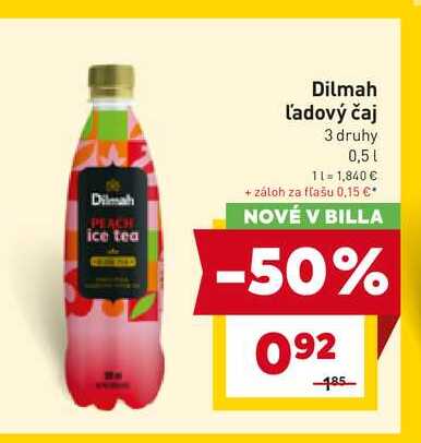 Dilmah Ľadový čaj 3 druhy 0,5 l