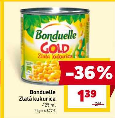 Bonduelle Zlatá kukurica 425 ml 