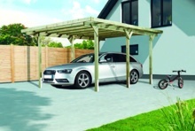 DREVENÝ PRÍSTREŠOK PRE AUTO STELMET