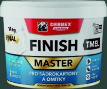 DEN BRAVEN TMEL PRE SADROKARTÓNY A OMIETKY FINISH 14 KG
