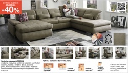 Sedacia súprava ARAMIS L - 3-sedák