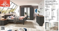 Spálňový program JASMIN - Skriňa