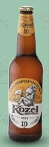 Velkopopovický kozel Svetlé pivo