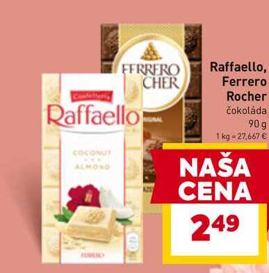 Ferrero Rocher čokoláda 90 g 