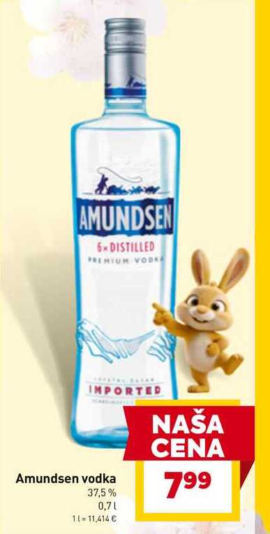 Amundsen vodka 37,5% 0,7l