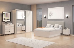 Spálňa - skriňa s otočnými dverami