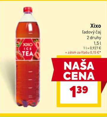 Xixo Ľadový čajový nápoj 1.5l