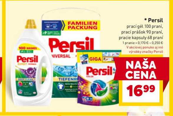 Persil prací gél 100 praní