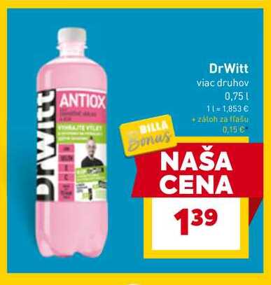 DrWitt viac druhov 0,75l