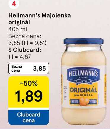 Hellmann's Majolenka originál 405 ml 