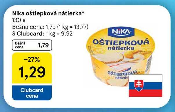 Nika oštiepková nátierka 130 g 