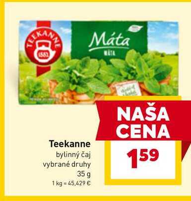 Teekanne bylinný čaj vybrané druhy 35 g 