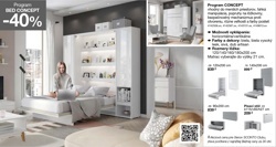 Program CONCEPT - Písací stôl