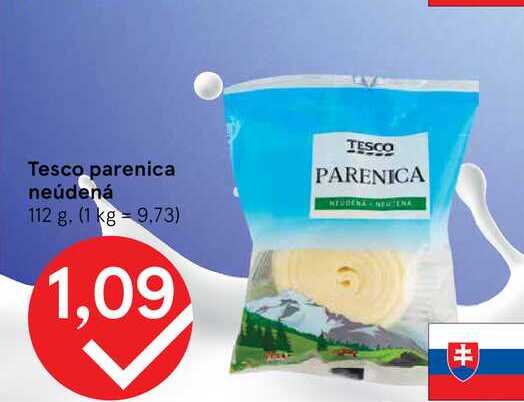 Tesco parenica neúdená 112 g
