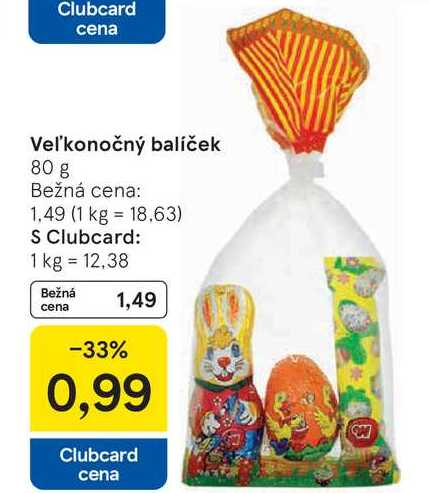 Veľkonočný balíček 80 g 