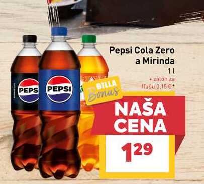 Mirinda Pomaranč 1 l