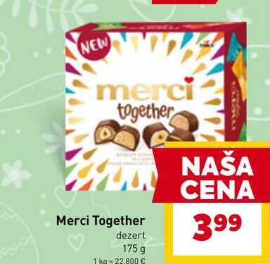 Merci Together dezert 175 g