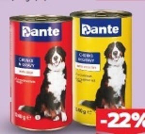 Dante Konzerva pre psy