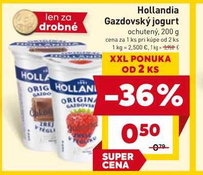 Hollandia Gazdovský jogurt ochutený, 200 g