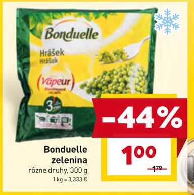Bonduelle zelenina rôzne druhy, 300 g