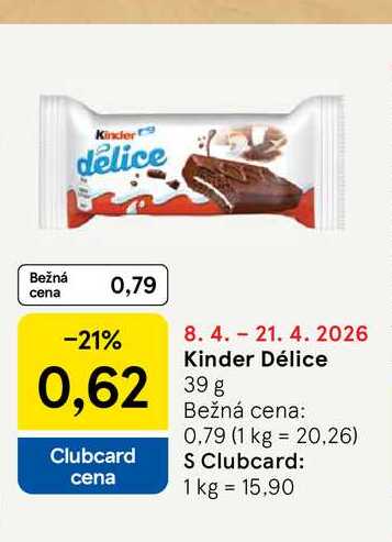 Kinder Délice 39 g