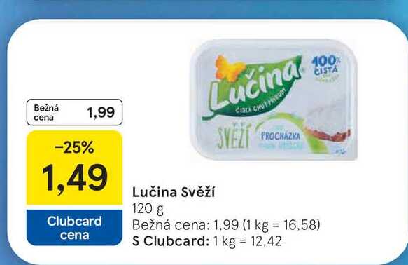 Lučina Svěží 120 g