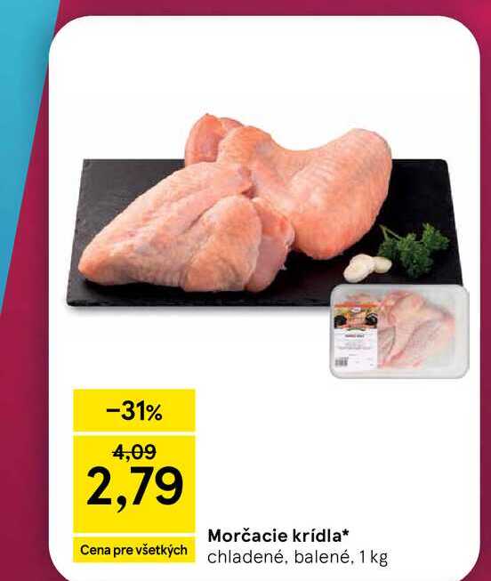 Morčacie krídla 1 kg