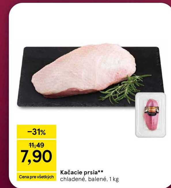 Kačacie prsia, 1kg