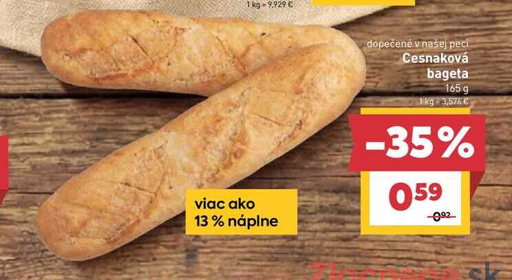 Cesnaková bageta 165 g