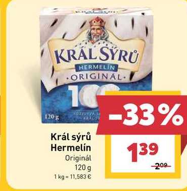 Král Sýrů 120 g